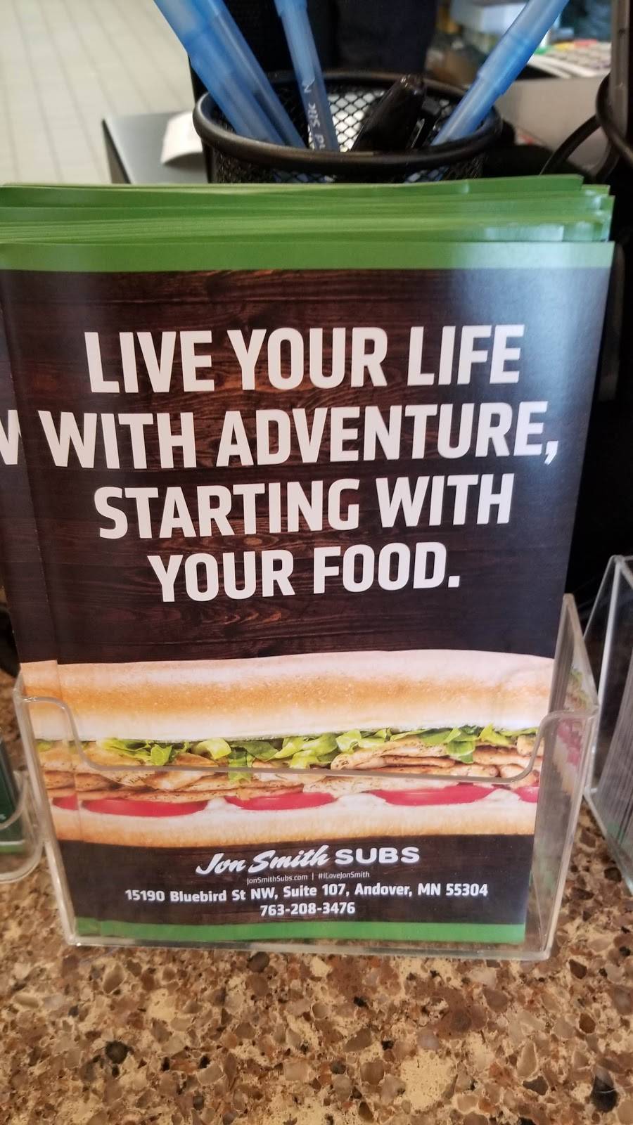 Jon Smith Subs | meal takeaway | 15190 Bluebird St NW Suite 107, Andover, MN 55304, USA | 7632083476 OR +1 763-208-3476