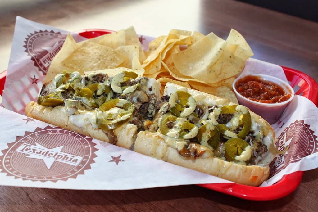 Texadelphia | restaurant | 6801 Warren Pkwy #125, Frisco, TX 75034, USA | 2146191590 OR +1 214-619-1590
