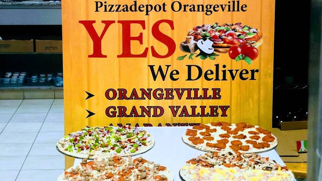 Pizza Depot | restaurant | 475 489 Broadway #10, Orangeville, ON L9W 2Y9, Canada | 5199419711 OR +1 519-941-9711