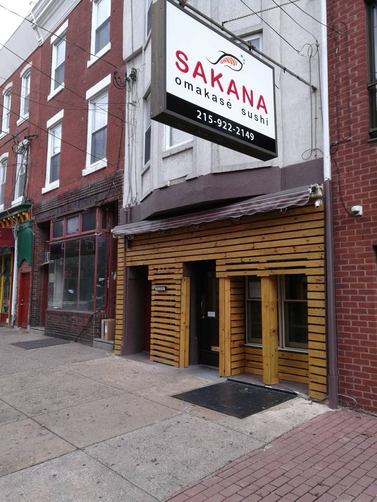 Sakana Omakase Sushi | restaurant | 616 S 2nd St, Philadelphia, PA 19147, USA | 2159222149 OR +1 215-922-2149