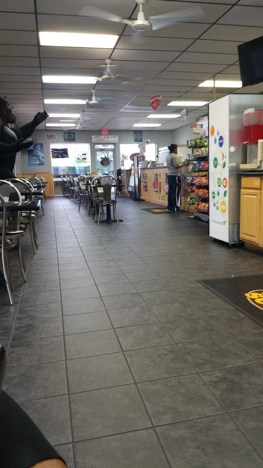 Larrys Giant Subs | meal takeaway | 3611 St Johns Bluff Rd S #101, Jacksonville, FL 32224, USA | 9046416499 OR +1 904-641-6499