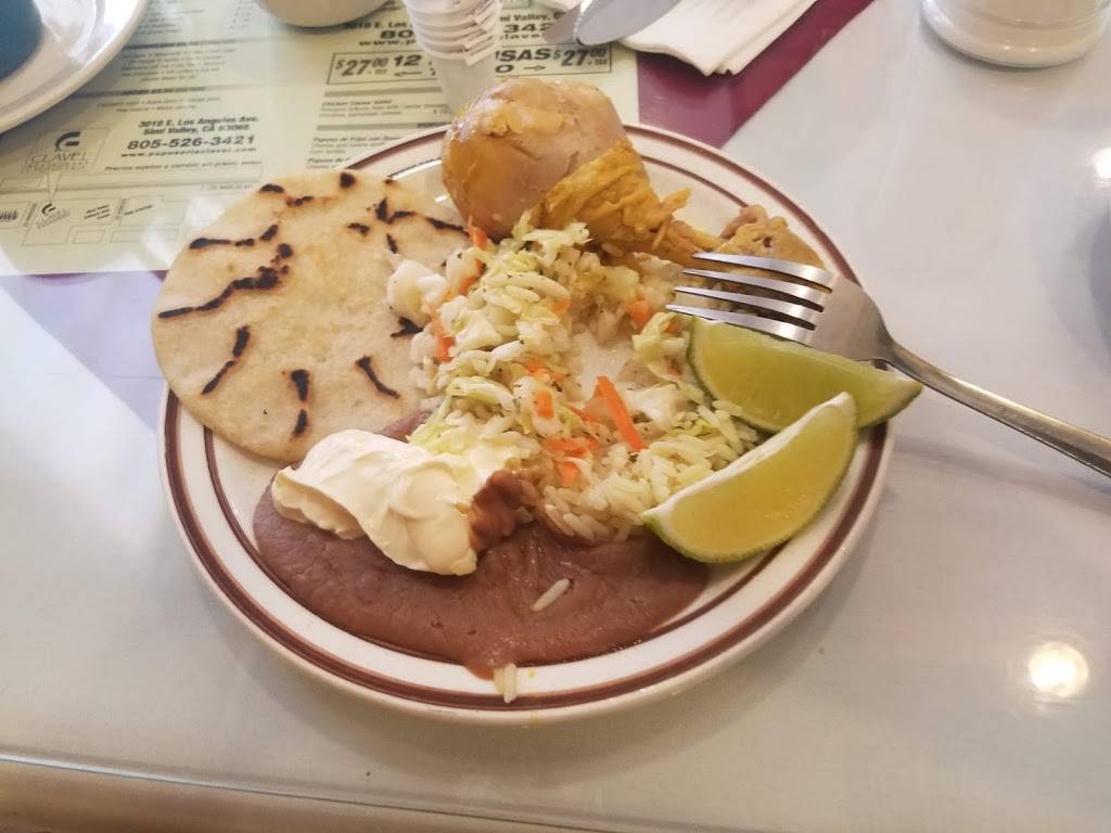 Restaurant Y Pupuseria Clavel | restaurant | 3010 E Los Angeles Ave, Simi Valley, CA 93065, USA | 8055263421 OR +1 805-526-3421