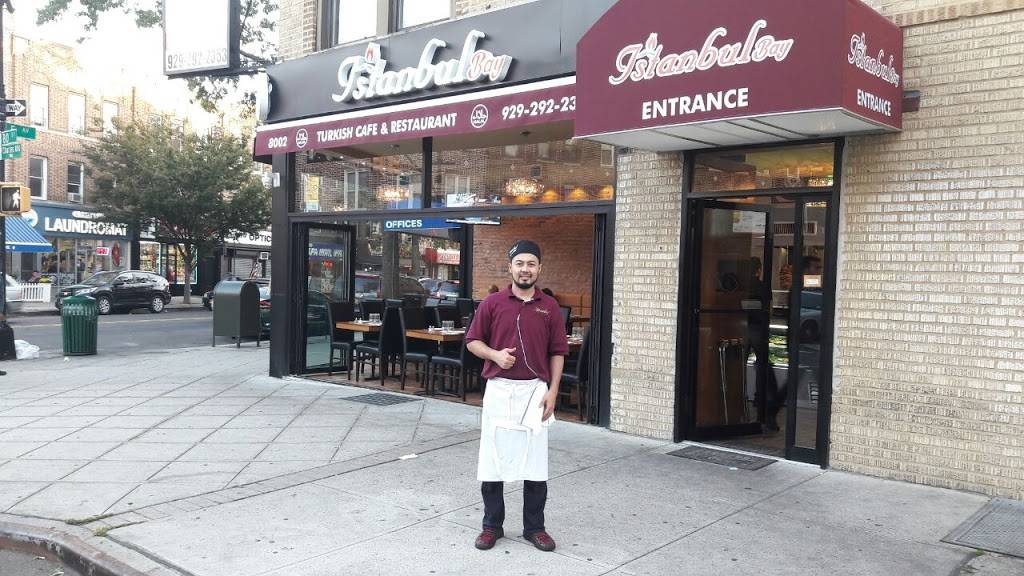 Istanbul Bay | restaurant | 8002 5th Ave, Brooklyn, NY 11209, USA | 9292922353 OR +1 929-292-2353