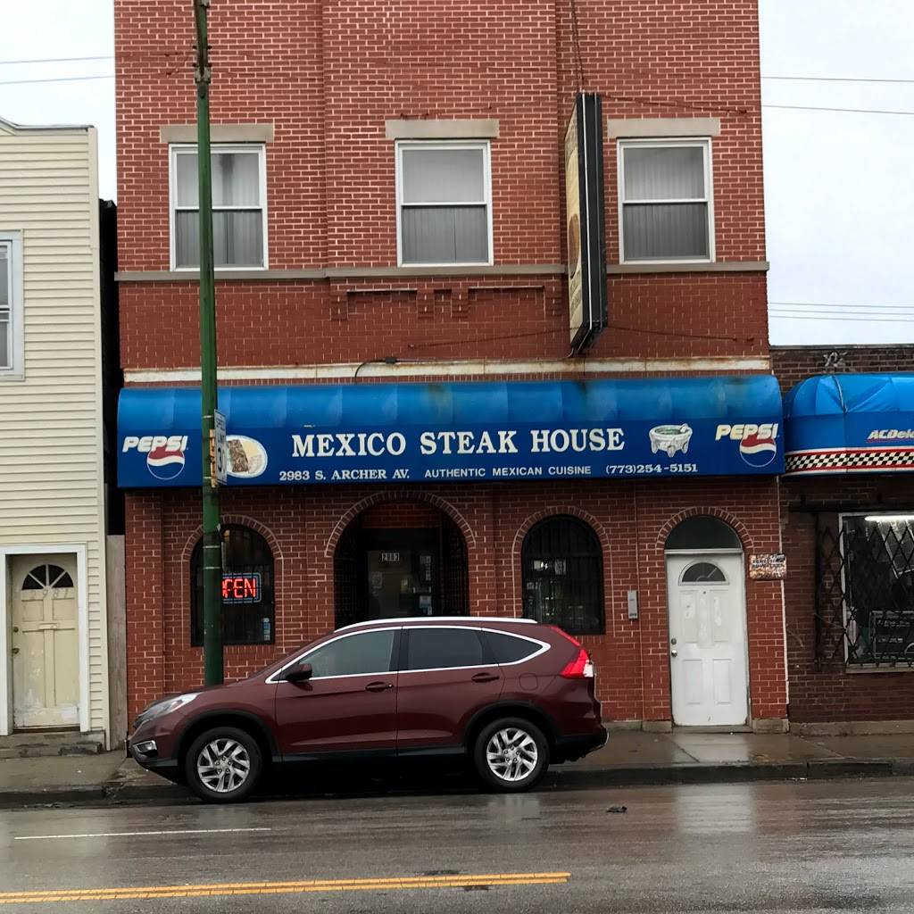 Mexico Steak House | restaurant | 2983 S Archer Ave, Chicago, IL 60608, USA | 7732545151 OR +1 773-254-5151