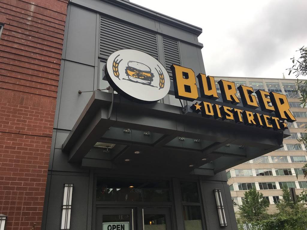 Burger District Gourmet Burgers and Bar | restaurant | 2024 Wilson Blvd, Arlington, VA 22201, USA | 7035272160 OR +1 703-527-2160