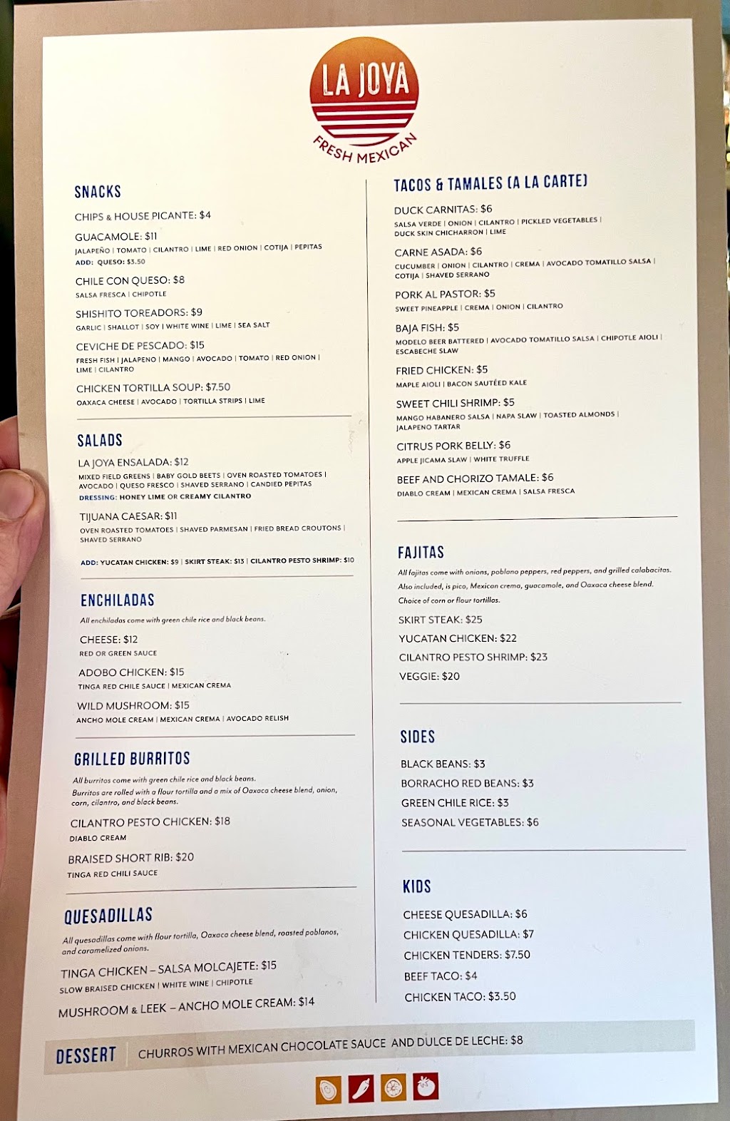 La Joya - Fresh Mexican | restaurant | 834 Hopmeadow St, Simsbury, CT 06070, USA | 8602170229 OR +1 860-217-0229