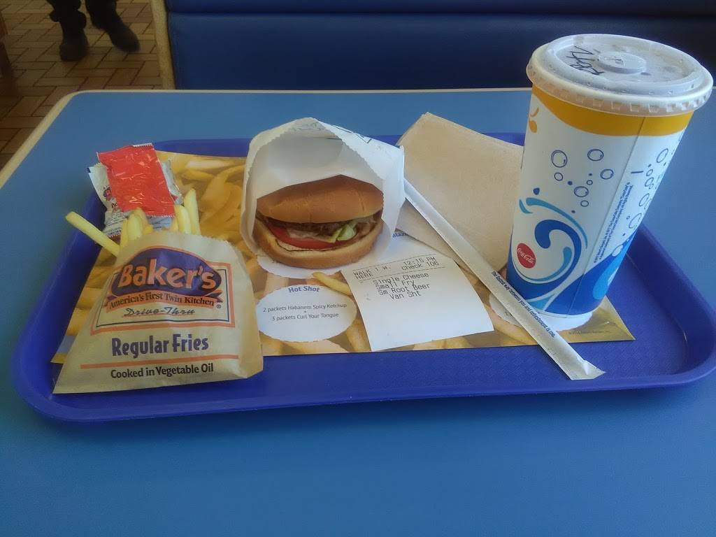 Bakers Drive-Thru | restaurant | 16062 E Foothill Blvd, Fontana, CA 92335, USA | 9098845233 OR +1 909-884-5233