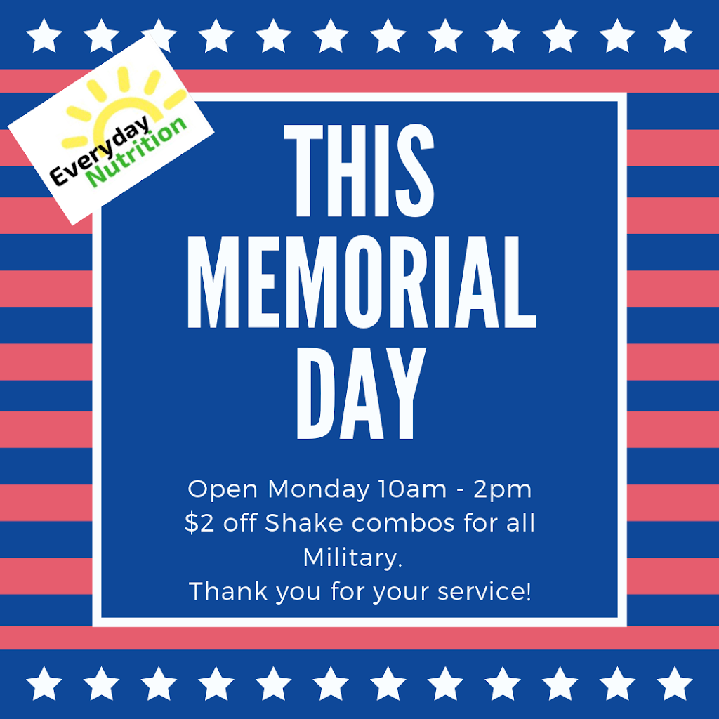 Everyday Nutrition | restaurant | 18776 Middlebelt Rd, Livonia, MI 48152, USA | 2485362938 OR +1 248-536-2938