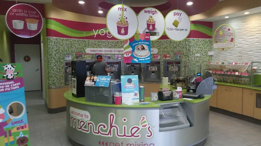 Menchies Frozen Yogurt | bakery | 1505 W New Haven Ave, West Melbourne, FL 32904, USA | 3217258889 OR +1 321-725-8889