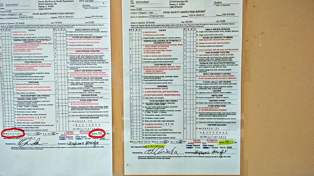 Steak & Fries | restaurant | 1218, 1200 W Main St # 26, Peoria, IL 61606, USA | 3096762828 OR +1 309-676-2828