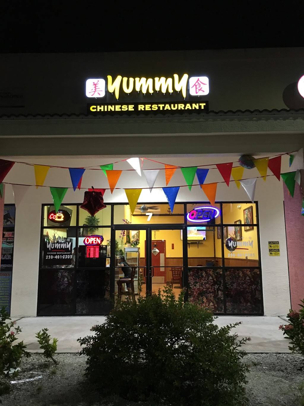 Yummy Chinese Restaurant | restaurant | 4316 Lee Blvd #7, Lehigh Acres, FL 33971, USA | 2394912203 OR +1 239-491-2203