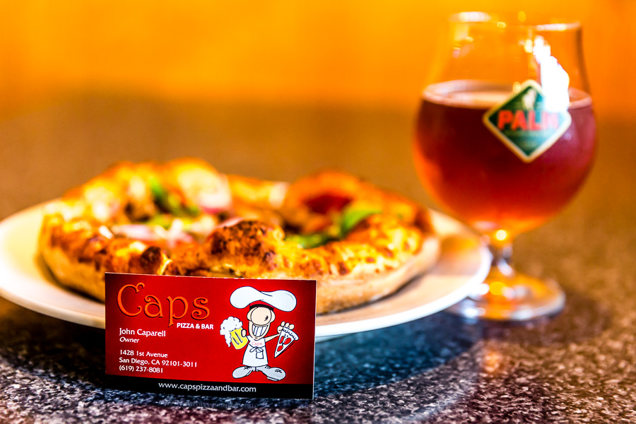 Caps Pizza & Bar | restaurant | 1428 1st Ave, San Diego, CA 92101, USA | 6192378081 OR +1 619-237-8081