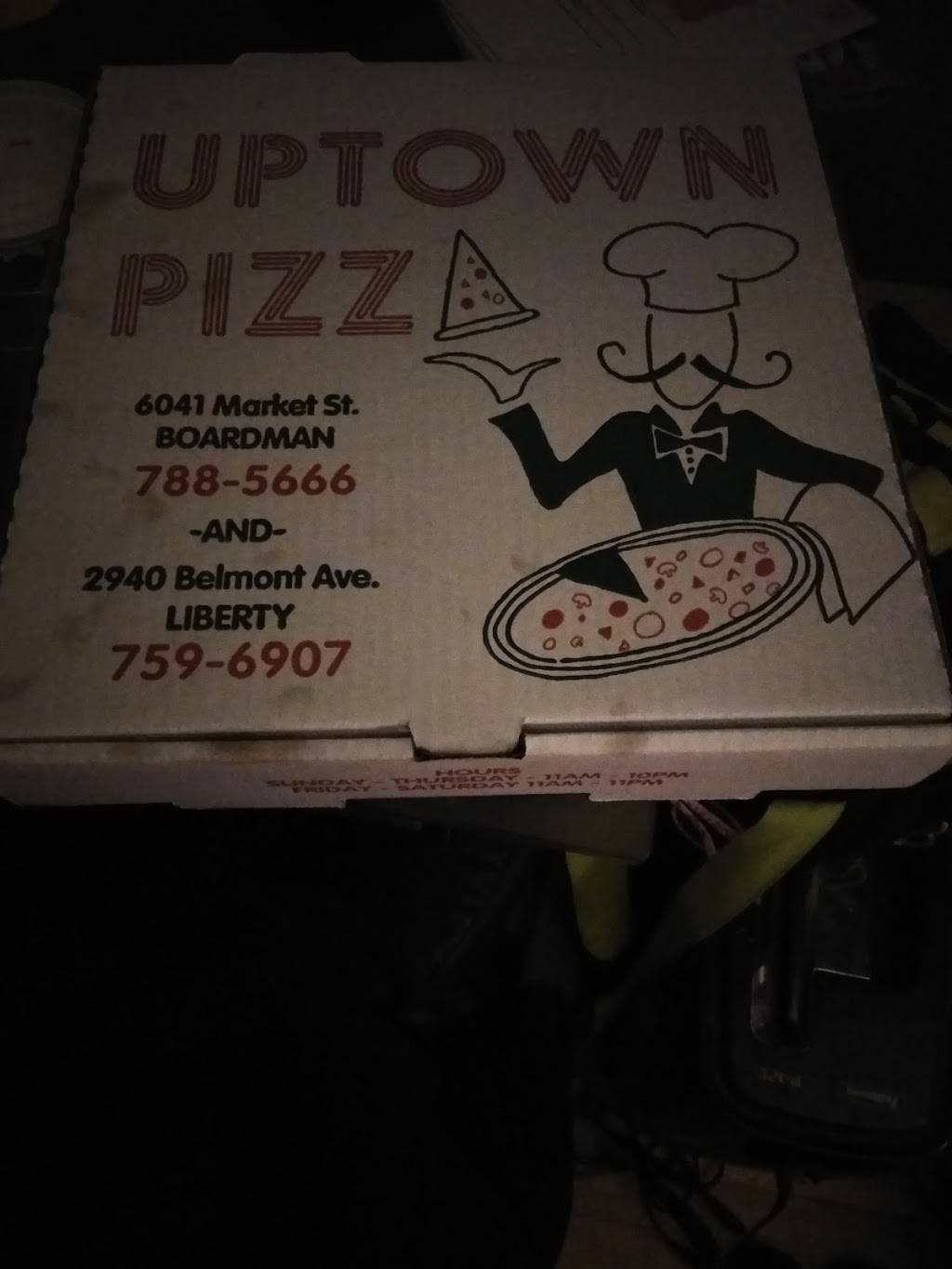 Uptown Pizza | restaurant | 6041 Market St, Youngstown, OH 44512, USA | 3307885666 OR +1 330-788-5666