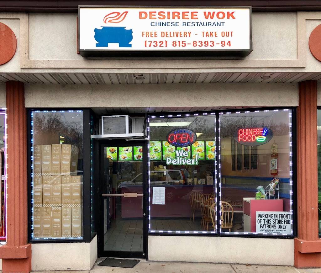 Desiree Wok | meal delivery | 1333 St George Ave, Colonia, NJ 07067, USA | 7328158393 OR +1 732-815-8393