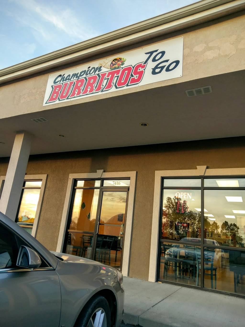 Champion Burritos To Go | restaurant | 7416 NW River Park Dr, Parkville, MO 64152, USA | 8167091041 OR +1 816-709-1041