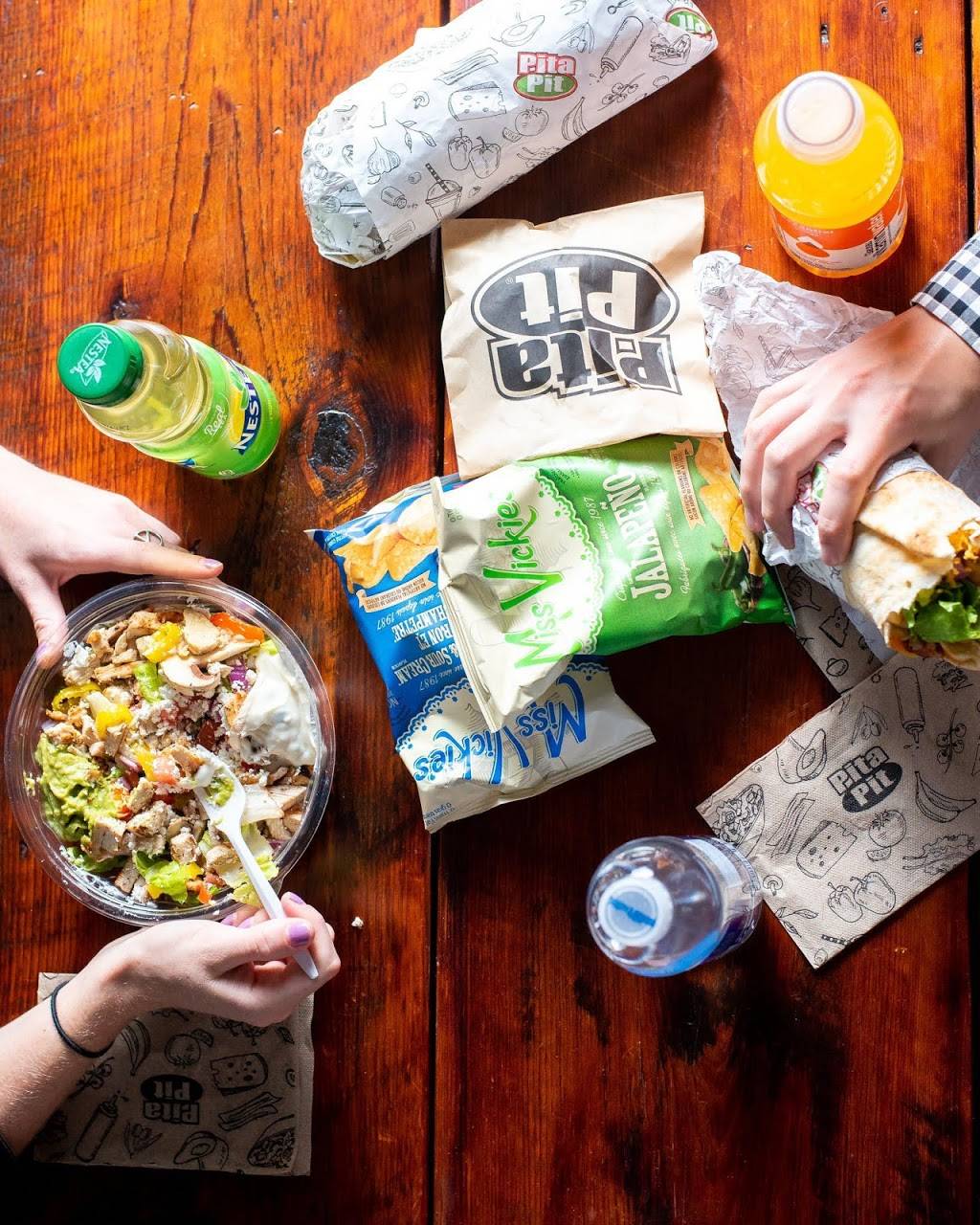 Pita Pit | restaurant | 73 Queensway Street East, Simcoe, ON N3Y 4M5, Canada | 5194267111 OR +1 519-426-7111