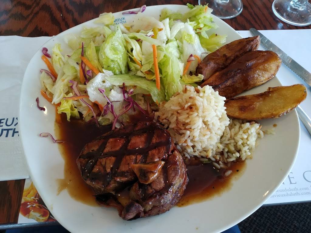 Au Vieux Duluth | restaurant | 565 Boulevard Saint-Joseph, Drummondville, QC J2C 2B6, Canada | 8194772233 OR +1 819-477-2233