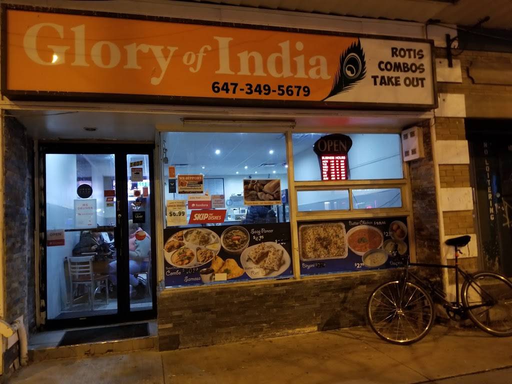 Glory of India | restaurant | 1407 Queen St W, Toronto, ON M6K 1M2, Canada | 6473495679 OR +1 647-349-5679