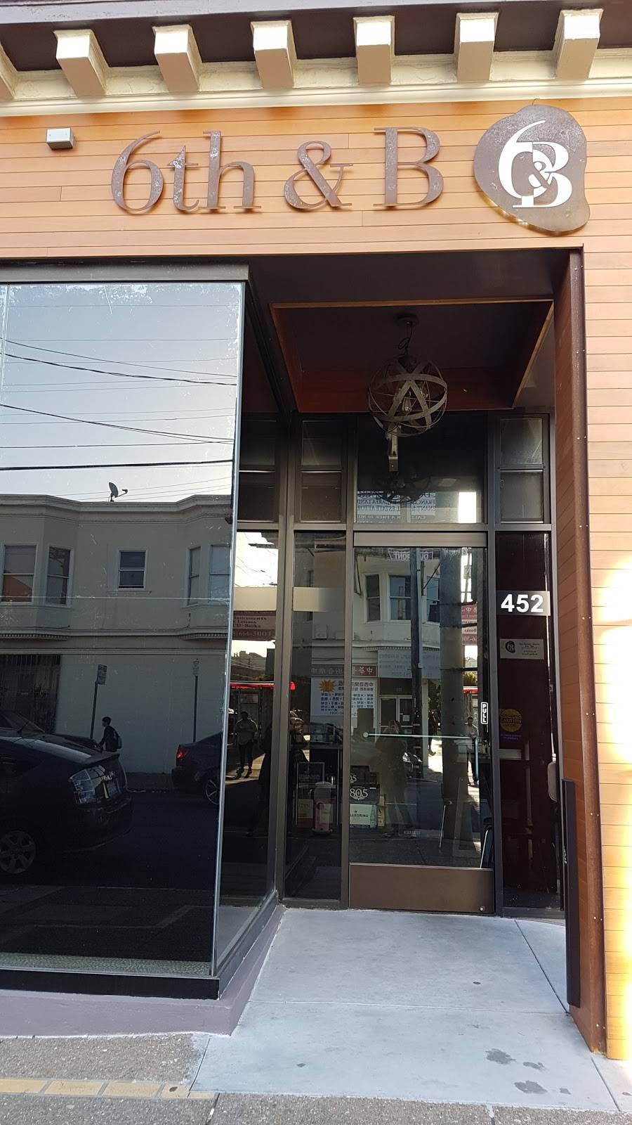 6th & B | restaurant | 3938, 452 Balboa St, San Francisco, CA 94118, USA | 4157539138 OR +1 415-753-9138