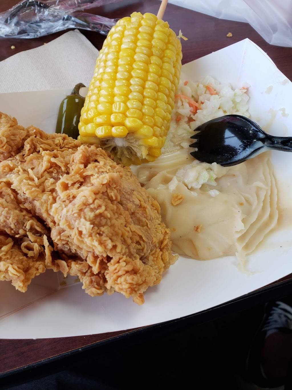 Churchs Chicken | restaurant | 1592 TX-34, Terrell, TX 75160, USA | 9725632100 OR +1 972-563-2100