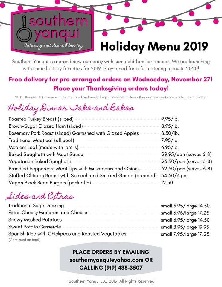 Southern Yanqui Llc | restaurant | 412 Robin Hood Dr, Raleigh, NC 27604, USA | 9194383507 OR +1 919-438-3507