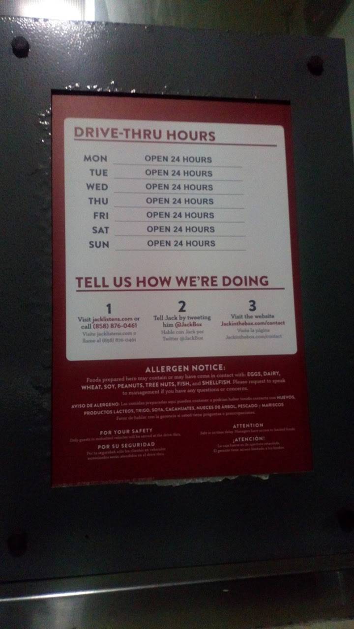 Jack in the Box | restaurant | 1967 San Elijo Ave, Cardiff, CA 92007, USA | 7609429160 OR +1 760-942-9160