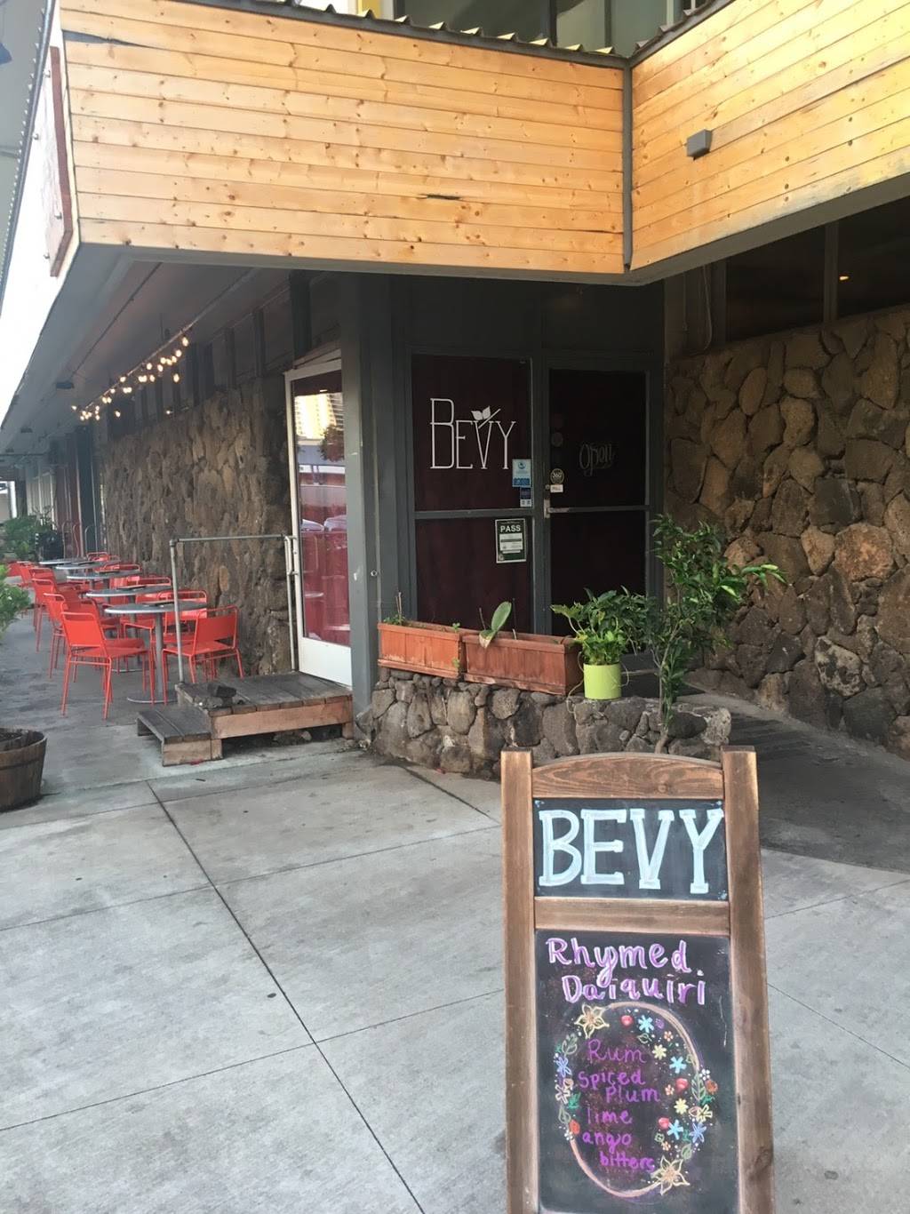 Bevy | restaurant | 675 Auahi St #130, Honolulu, HI 96813, USA | 8085947445 OR +1 808-594-7445