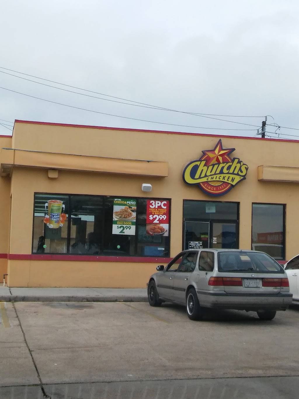Churchs Chicken | restaurant | 6962 T C Jester Blvd, Houston, TX 77091, USA | 7132637755 OR +1 713-263-7755