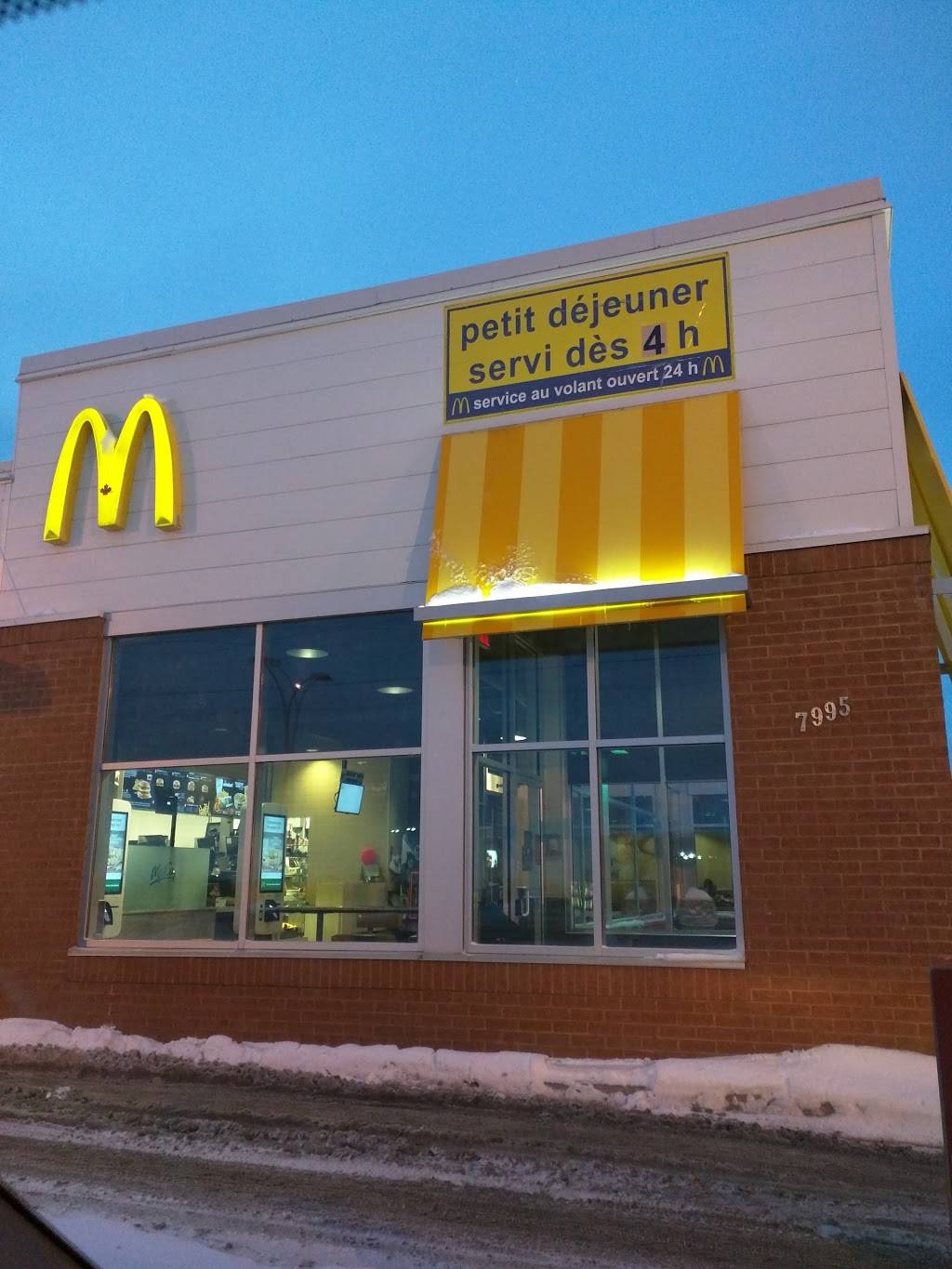 McDonalds | cafe | 7995 Boul Henri-Bourassa E, Montréal, QC H1E 1N9, Canada | 5148816012 OR +1 514-881-6012