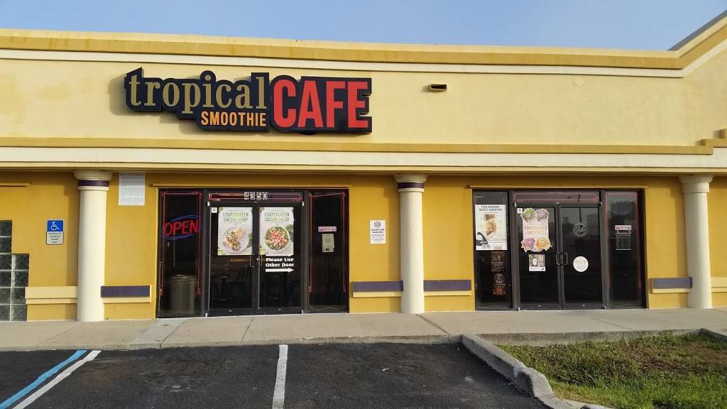 Tropical Smoothie Cafe | restaurant | 4360 N Atlantic Ave, Cocoa Beach, FL 32931, USA | 3218687891 OR +1 321-868-7891