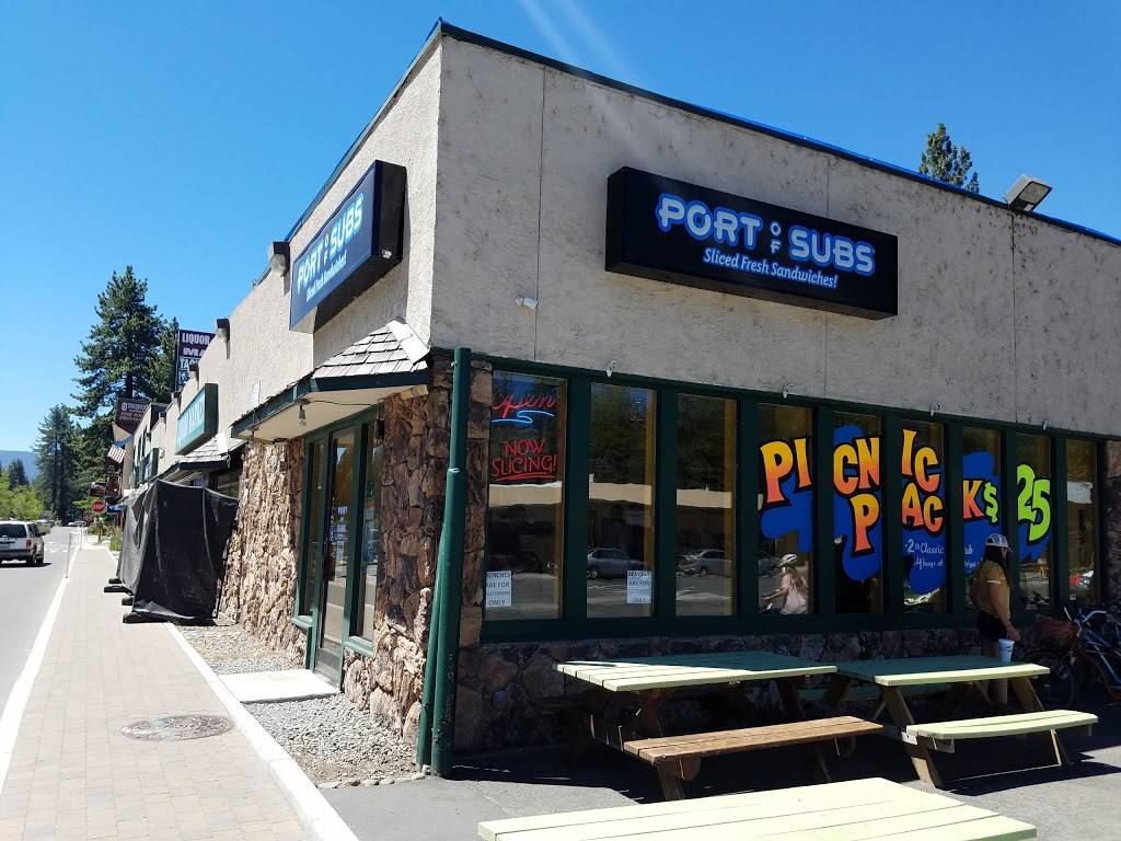 Port of Subs | meal takeaway | 3101 Harrison Ave, South Lake Tahoe, CA 96150, USA | 5305446313 OR +1 530-544-6313
