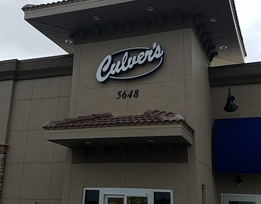 Culvers | restaurant | 5648 Tuscola Blvd, North Port, FL 34287, USA | 9418763681 OR +1 941-876-3681