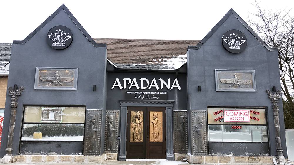 Apadana Restaurant & Event Space | restaurant | 13071 Yonge St, Richmond Hill, ON L4E 1A5, Canada | 4168878189 OR +1 416-887-8189
