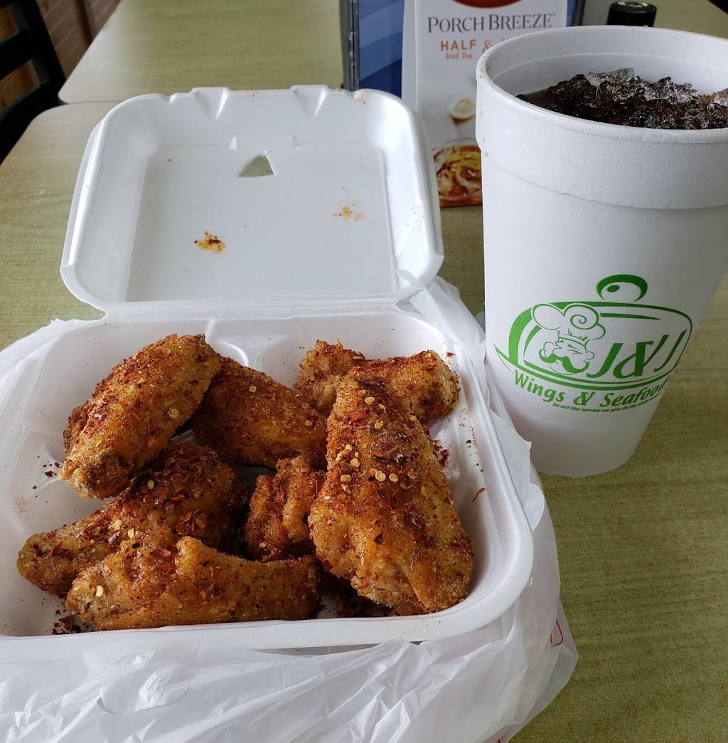 J & J Wings & Seafood | restaurant | 5220 Eastex Fwy, Beaumont, TX 77708, USA | 4098921411 OR +1 409-892-1411