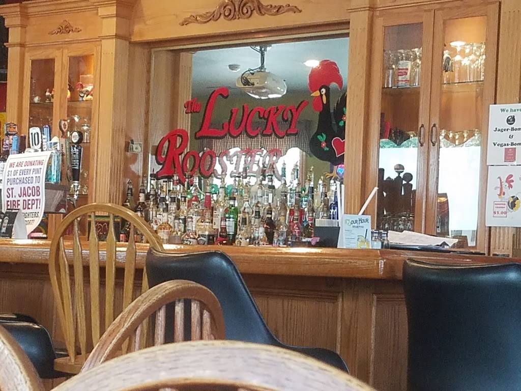 The Lucky Rooster Pub & Eatery | restaurant | 101 W Main St, St Jacob, IL 62281, USA | 6186442769 OR +1 618-644-2769