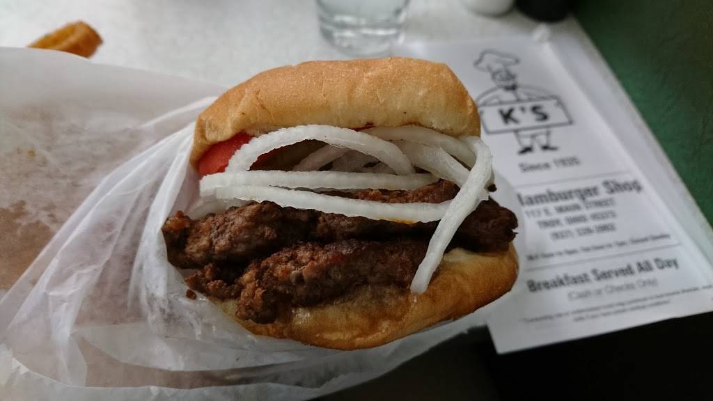 Ks Hamburger Shop | meal takeaway | 117 E Main St, Troy, OH 45373, USA | 9373393902 OR +1 937-339-3902