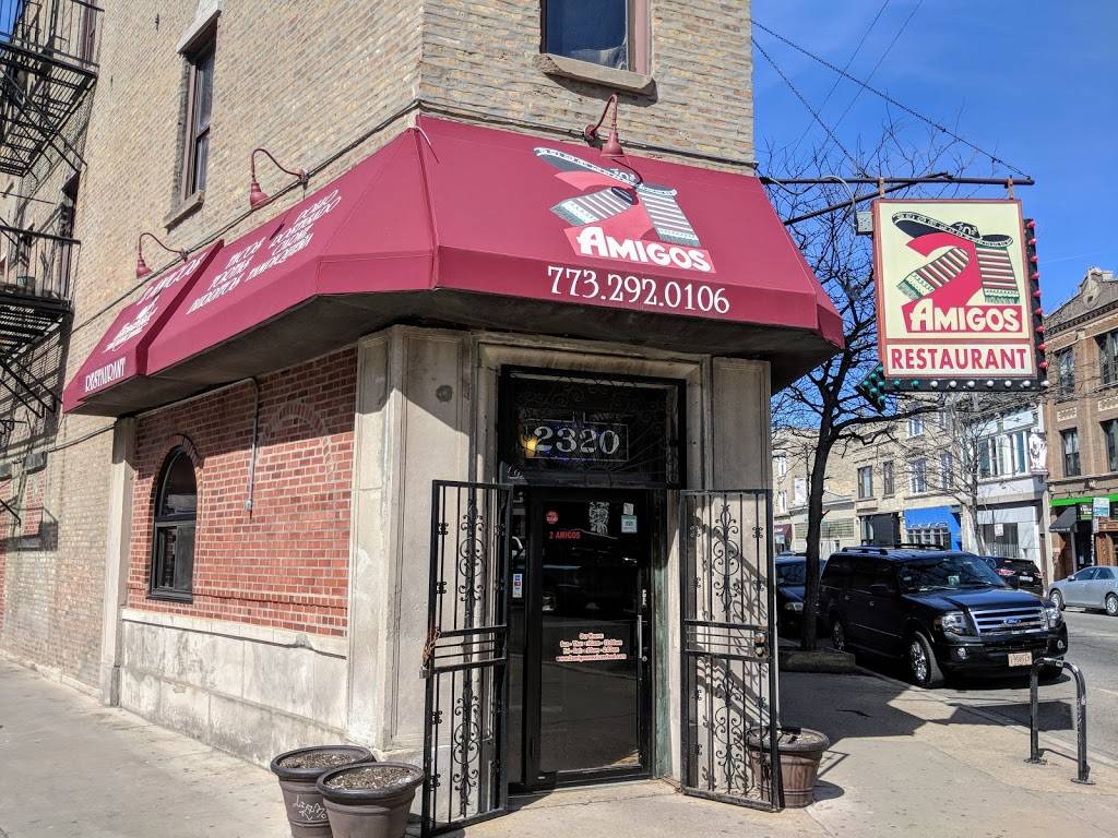 2 Amigos | restaurant | 2320 N Milwaukee Ave, Chicago, IL 60647, USA | 7732920106 OR +1 773-292-0106