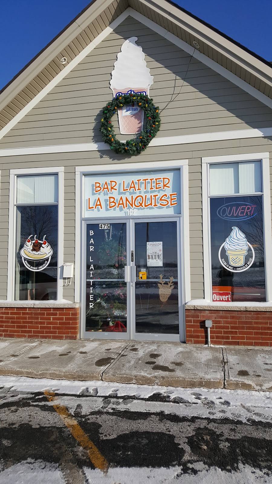 La Banquise | restaurant | 475 Boulevard du Séminaire S, Saint-Jean-sur-Richelieu, QC J3B 0A2, Canada | 5145048415 OR +1 514-504-8415