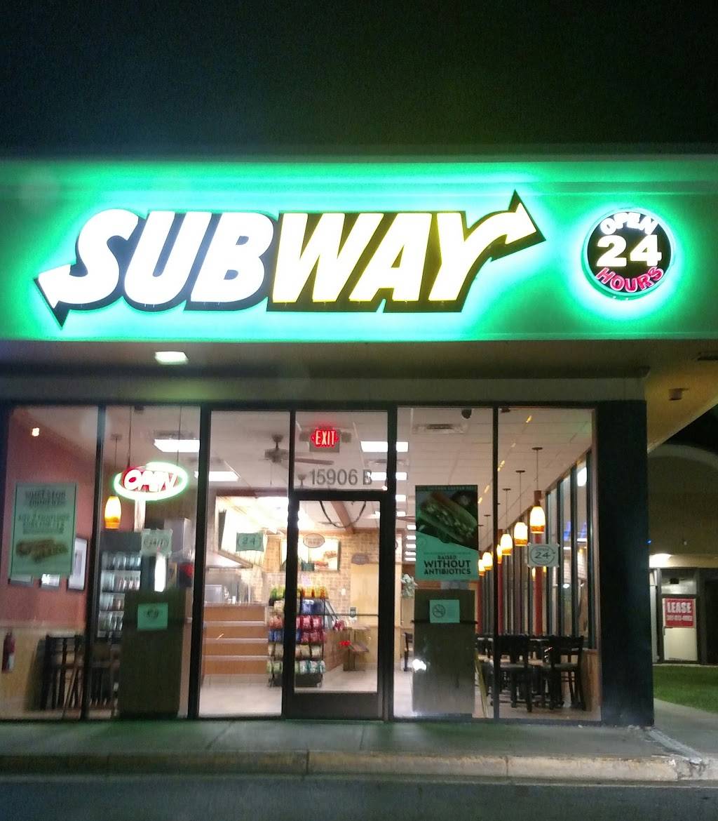 Subway | restaurant | 15906 Shady Grove Rd B, Gaithersburg, MD 20877, USA | 3015197311 OR +1 301-519-7311