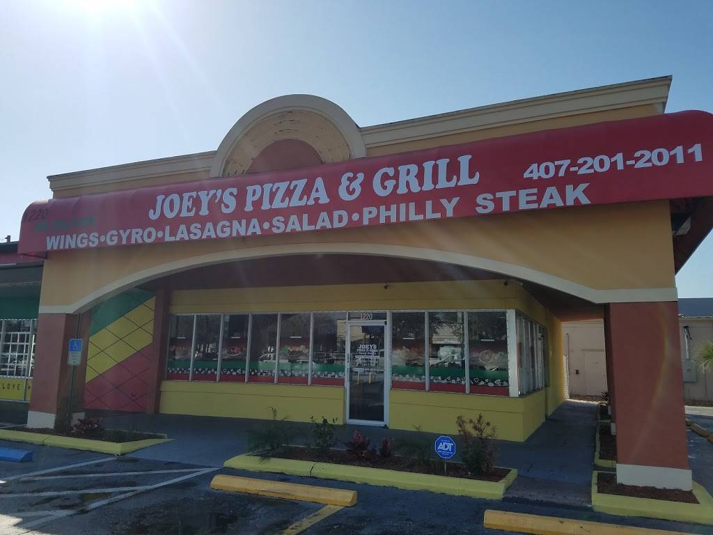 Joeys Pizza & Grill | restaurant | 1220 W Vine St, Kissimmee, FL 34741, USA | 4072012011 OR +1 407-201-2011