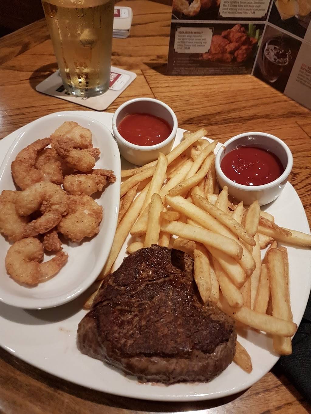Outback Steakhouse | restaurant | 1007 W Patrick St, Frederick, MD 21702, USA | 3016629584 OR +1 301-662-9584