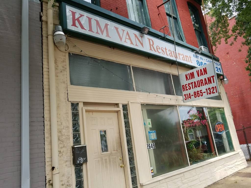 Kim Van Restaurant | restaurant | 2649 Gravois Ave, St. Louis, MO 63118, USA | 3148651321 OR +1 314-865-1321