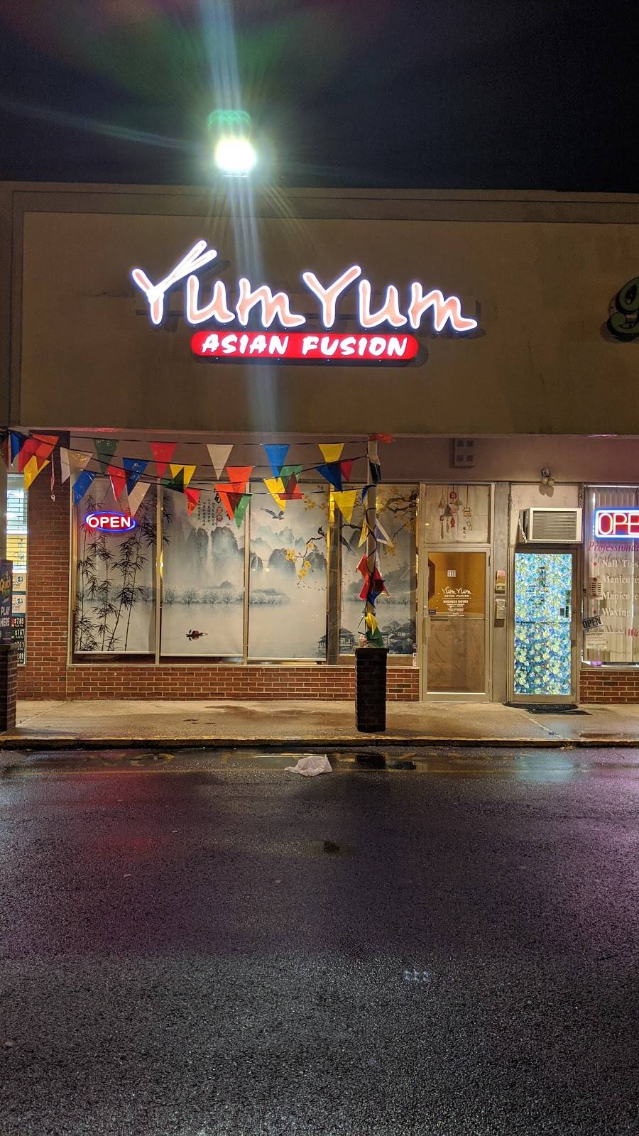 Yum Yum Asian Fusion | restaurant | 1111 S Fairview St, Delran, NJ 08075, USA | 8562555688 OR +1 856-255-5688