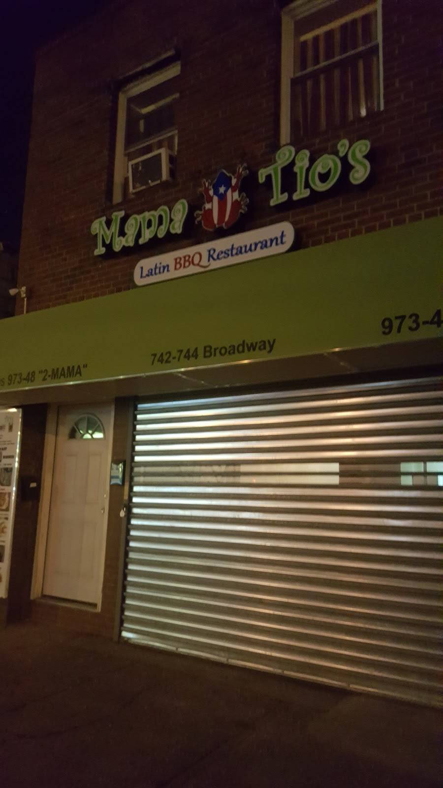 Mama Tios | restaurant | 742 Broadway, Newark, NJ 07104, USA | 9734826262 OR +1 973-482-6262