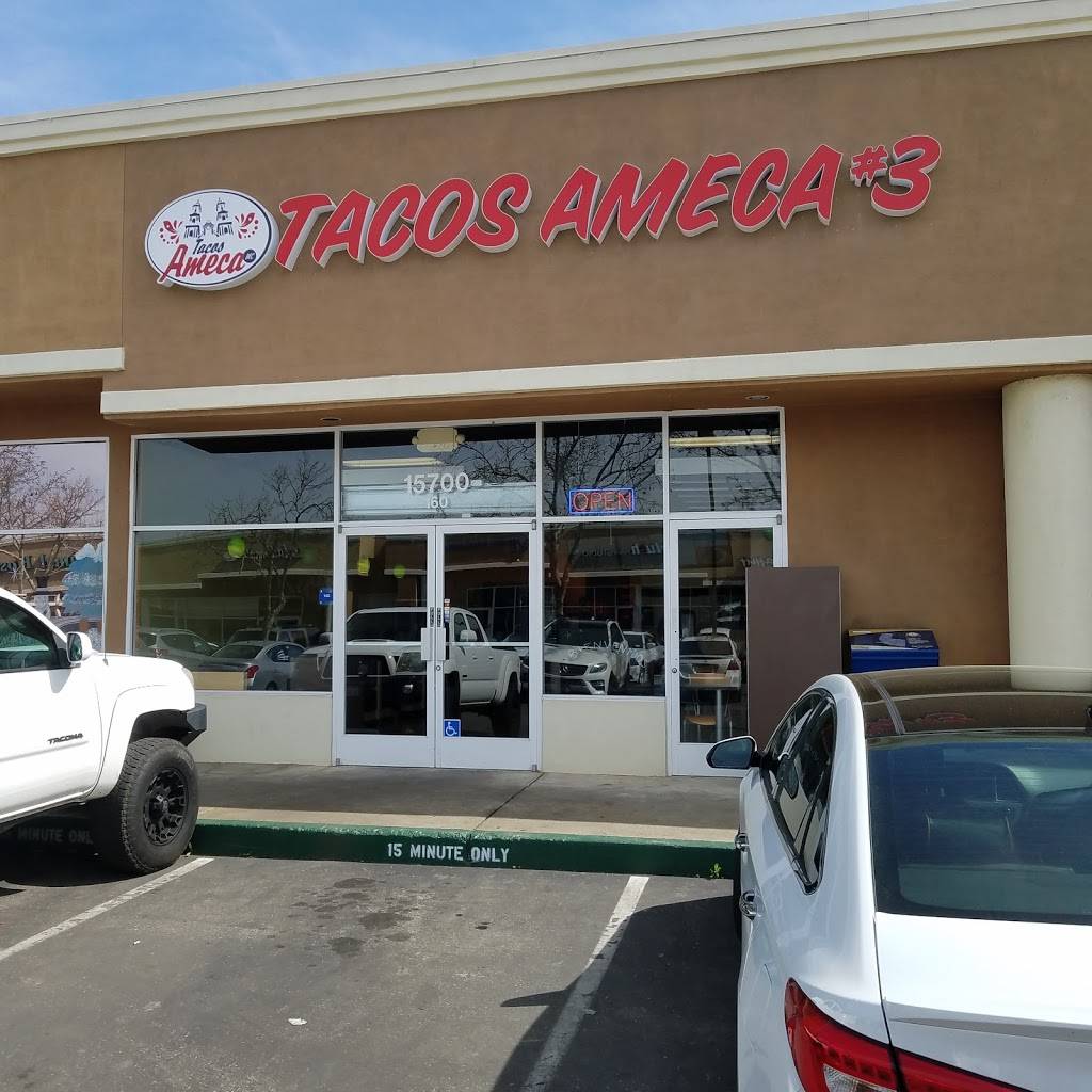 Tacos Ameca 3 Inc | restaurant | 15700 Monterey Rd ste 160, Morgan Hill, CA 95037, USA | 6698883808 OR +1 669-888-3808