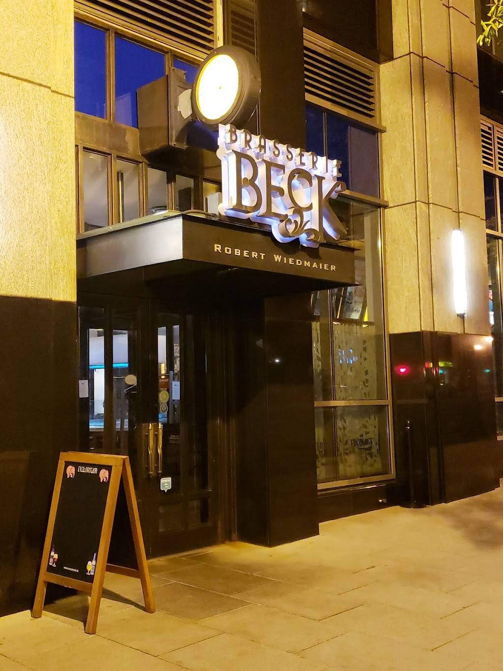 Brasserie Beck | restaurant | 1101 K St NW, Washington, DC 20005, USA | 2024081717 OR +1 202-408-1717