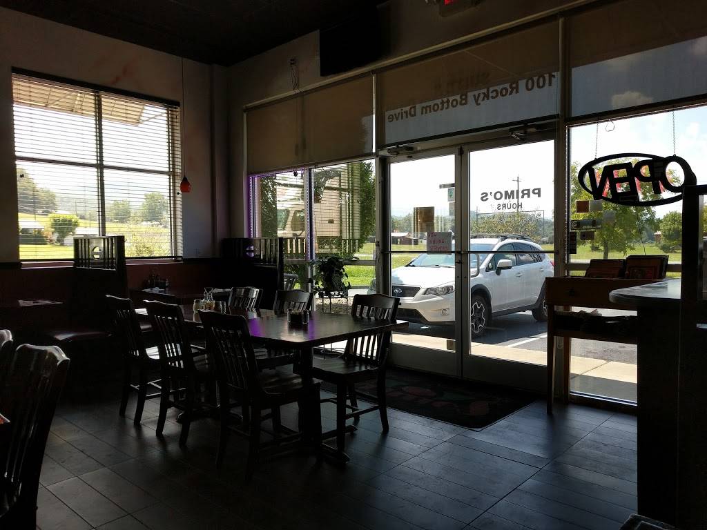 Primos Italian Cuisine and Catering | restaurant | 100 Rocky Bottom Drive, Unicoi, TN 37692, USA | 4237351100 OR +1 423-735-1100