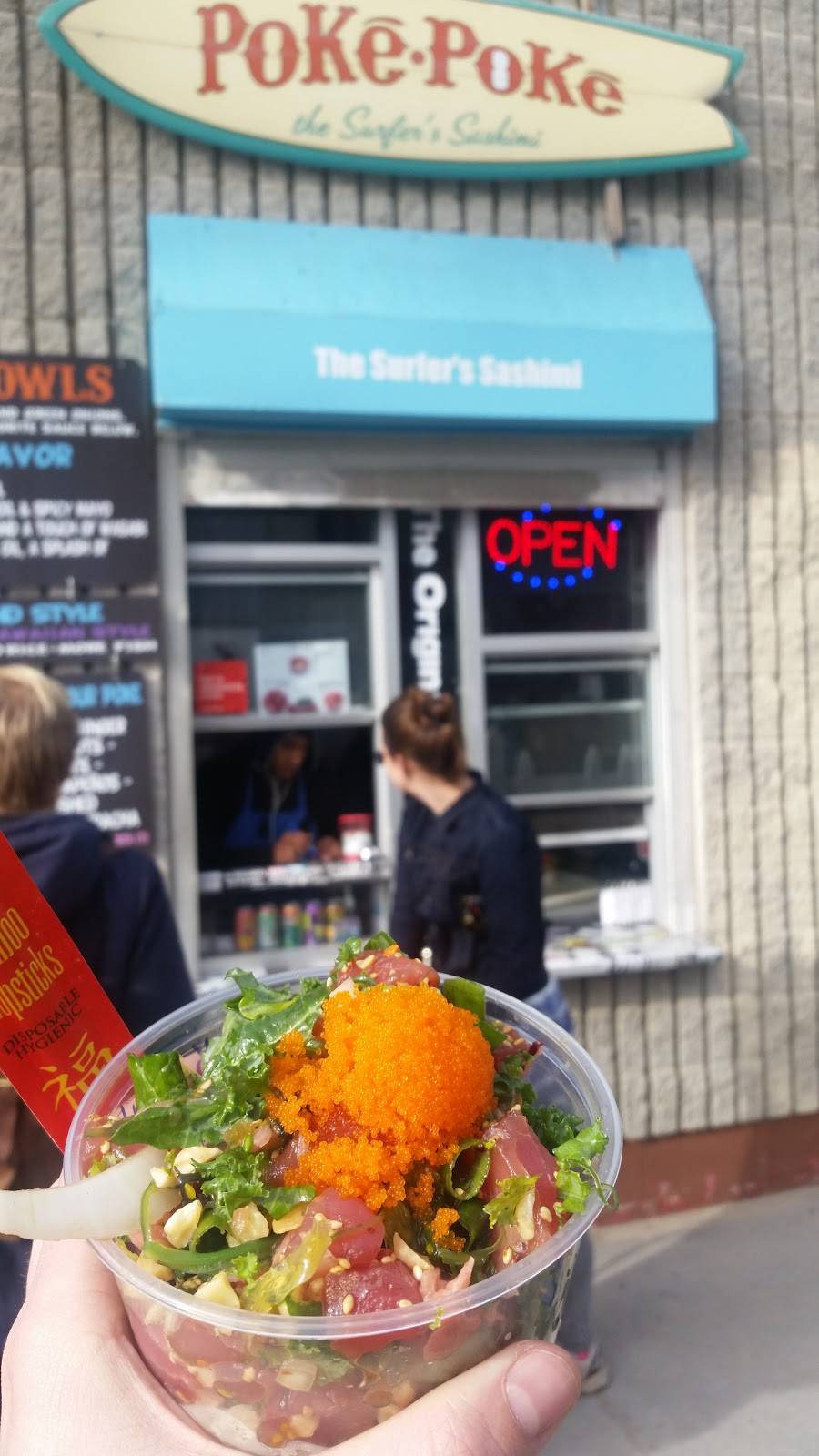 Poke-Poke | restaurant | 2011 Ocean Front Walk, Venice, CA 90291, USA | 3108225639 OR +1 310-822-5639