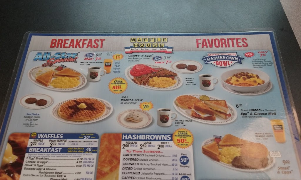 Waffle House | restaurant | 8107 Geyer Springs Rd, Little Rock, AR 72209, USA | 5015650052 OR +1 501-565-0052