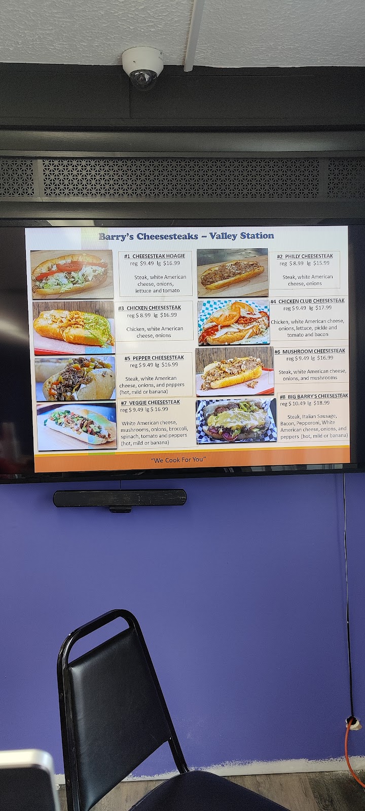 Barrys Cheesesteaks | restaurant | 5408 Valley Station Rd, Louisville, KY 40272, USA | 5026182288 OR +1 502-618-2288